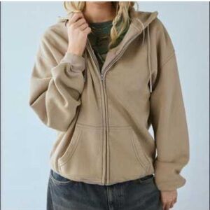 BDG Urban Outfitters Oversized Zip Up Hoodie